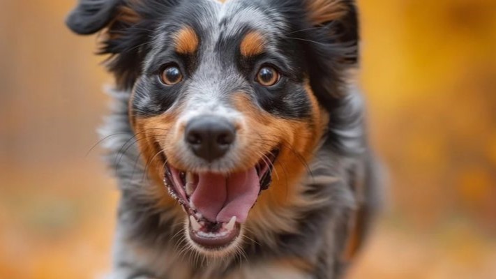 Hund på bronsemerkekurs innendørs