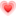 Growing heart emoji